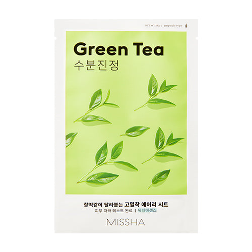 MISSHA - Airy Fit Green Tea Sheet Mask